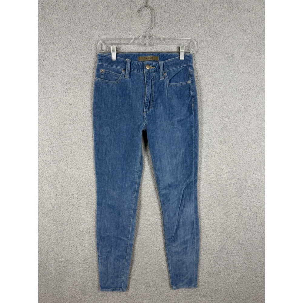 Joe's Jeans Charlie Velvet High Rise Skinny Jeans Blue Size 27x30